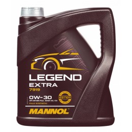 5L - 0W30 MANNOL Legend Extra 7919 sintetiskā motoreļļa 0w-30